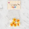 Loren Crafts 8 li Sarı Düğme - 672