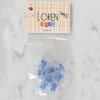 Loren Crafts 8 li Şeffaf Mavi Ayıcık Düğme - 271