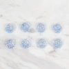 Loren Crafts 8 li Şeffaf Mavi Düğme - 29