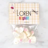 Loren Crafts Beyaz 8li Düğme - 3018