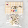 Loren Crafts Beyaz 8li Düğme - 3023