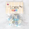 Loren Crafts Mavi 8li Düğme - 3026
