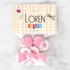 Loren Crafts Pembe 8li Düğme - 3004