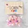 Loren Crafts Pembe 8li Düğme - 3011