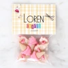 Loren Crafts Pembe 8li Düğme - 3073