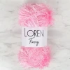 Loren Furry Pembe El Örgü İpi - RF014 - 34049