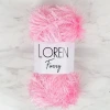 Loren Furry Pembe El Örgü İpi - RF014 - 34049