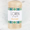 Loren Macrame Bej El Örgü İpi - RM 036 - 34326
