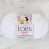 Loren Mery Beyaz El Örgü İpi - M402 - 34310