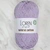 Loren Natural Cotton Lila El Örgü İpi - R020 - 33920