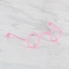 Loren Plastik Amigurumi Gözlük Pembe