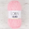 Loren Silver Toz Pembe El Örgü İpi - RS0013 - 34074