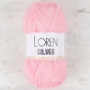 Loren Silver Toz Pembe El Örgü İpi - RS0013 - 34074