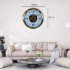 Modern Prestige Gold 60 Cm Çarklı Duvar Saati