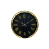 Noble Gold Black 40 Cm Metal Duvar Saati