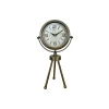 Nostalji Tripod Eskitme Üç Ayaklı Metal Masa Saati
