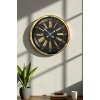 Prime Aurea Gold 52 Cm Metal Duvar Saati