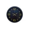 Prime Black 40 cm Metal Modern Tasarım Duvar Saati