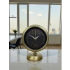Retro Modern Tasarım 25 x 20 Cm Metal Masa Saati