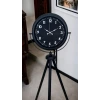 Royal Black Tripod Ayaklı Modern Tasarım Saat