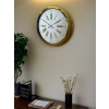 Royal Gold 40 Cm Metal Duvar Saati