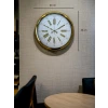 Royal Gold 40 Cm Metal Duvar Saati