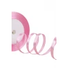 Saten Kurdele 3 cm 10 Metre Toz Pembe
