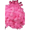 Sıralı Ponpon 1 Metre Pembe