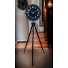 Siyah Asil Standart Stil Tripod Ayaklı Saat