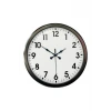 Siyah Klasik 52 Cm Modern Duvar Saati
