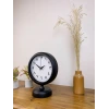 Siyah Metal Farsça Masa Saati 25×20 cm