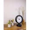 Siyah Metal Masa Saati 25×20 cm