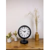 Siyah Metal Modern Masa Saati 25×20 cm