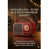 SONX Nostaljik Retro Bluetooth  - FM Radyo, USB ve Bluetooth Kablosuz Hoparlör