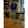 Vintage Prestige Üç Ayaklı Metal Masa Saati