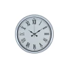 White Prime Roma Rakamlı 40 Cm Metal Duvar Saati