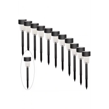 10lu Günes Enerjili Led Bahçe  Lambasi- Solar Aydinlatma