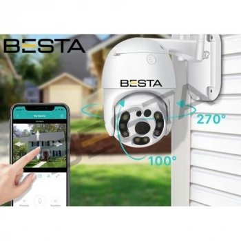 2 MP DIŞ MEKAN WİRELESS KABLOSUZ PTZ GÜVENLİK KAMERASI KD-1701