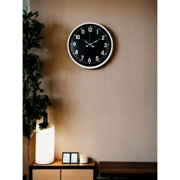 36 Cm Beyaz Dekoratif Duvar Saati