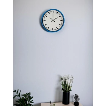 36 Cm Mavi Zarif Duvar Saati