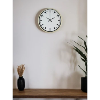 36 Cm Sade Dekoratif Duvar Saati