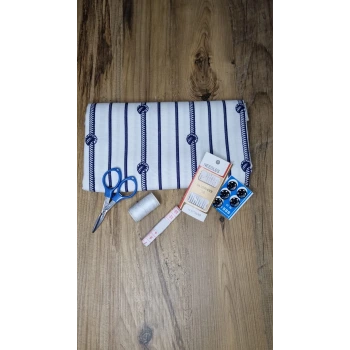 İpek Yıldızı® Parça Kumaş Hobi Seti – Dikiş ve El İşi İçin Pratik Set