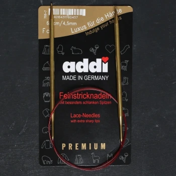 Addi 4,5mm 60cm Klasik Misinalı Dantel Şişi - 755-