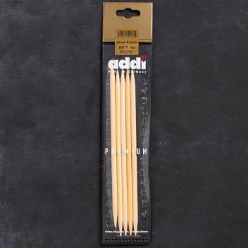 Addi Bambus 6mm 20cm Bambu Çorap Şişi - 501-7