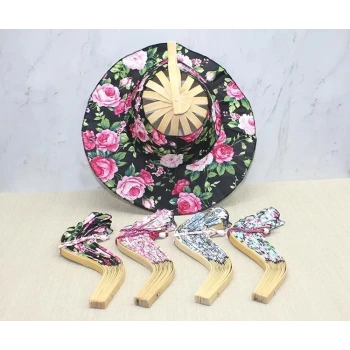 Ahşap Şapkalı Yelpaze