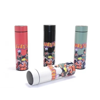 Anime Baskılı Digital Göstergeli Termos 500 Ml