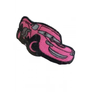 Aplike Ütü İle Yapışan Araba Pembe 95 Yazılı Arma 3x3 cm