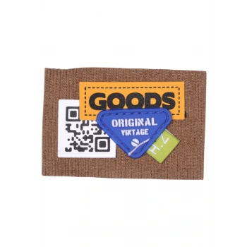 Aplike Ütü İle Yapışan Goods Yazılı Arma 4x4 cm