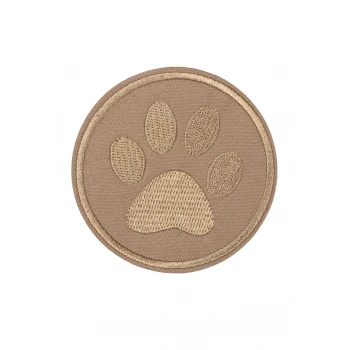 Aplike Ütü İle Yapışan Kahve Pati Arma 5 cm