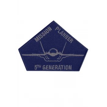 Aplike Ütü İle Yapışan Mission Planner Lacivert Arma 6 cm